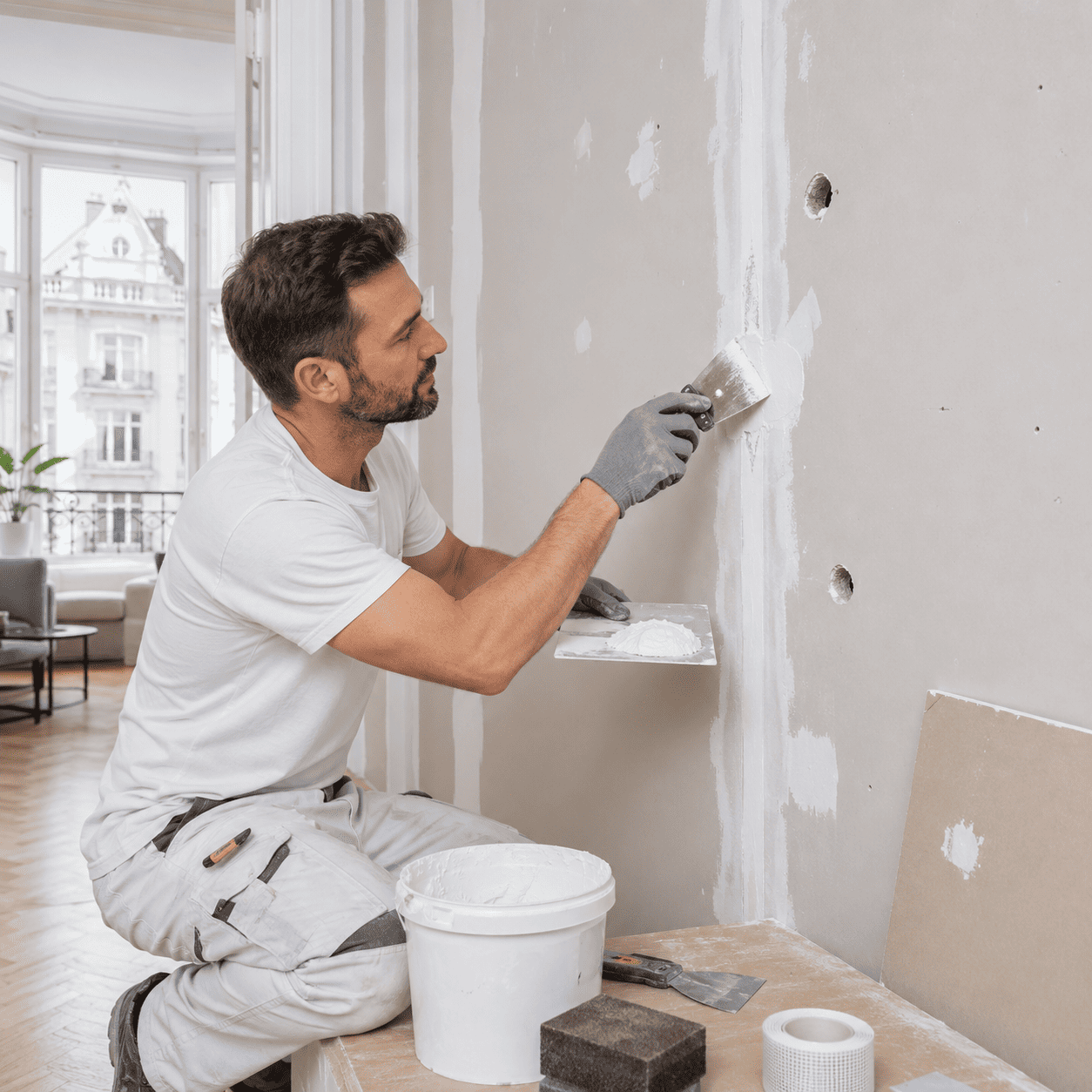 Gipskarton Reparatur Wien – Löcher, Fugen und Schadstellen sauber ausbessern Gipskarton Reparatur Wien – Löcher, Fugen und Schadstellen sauber ausbessern