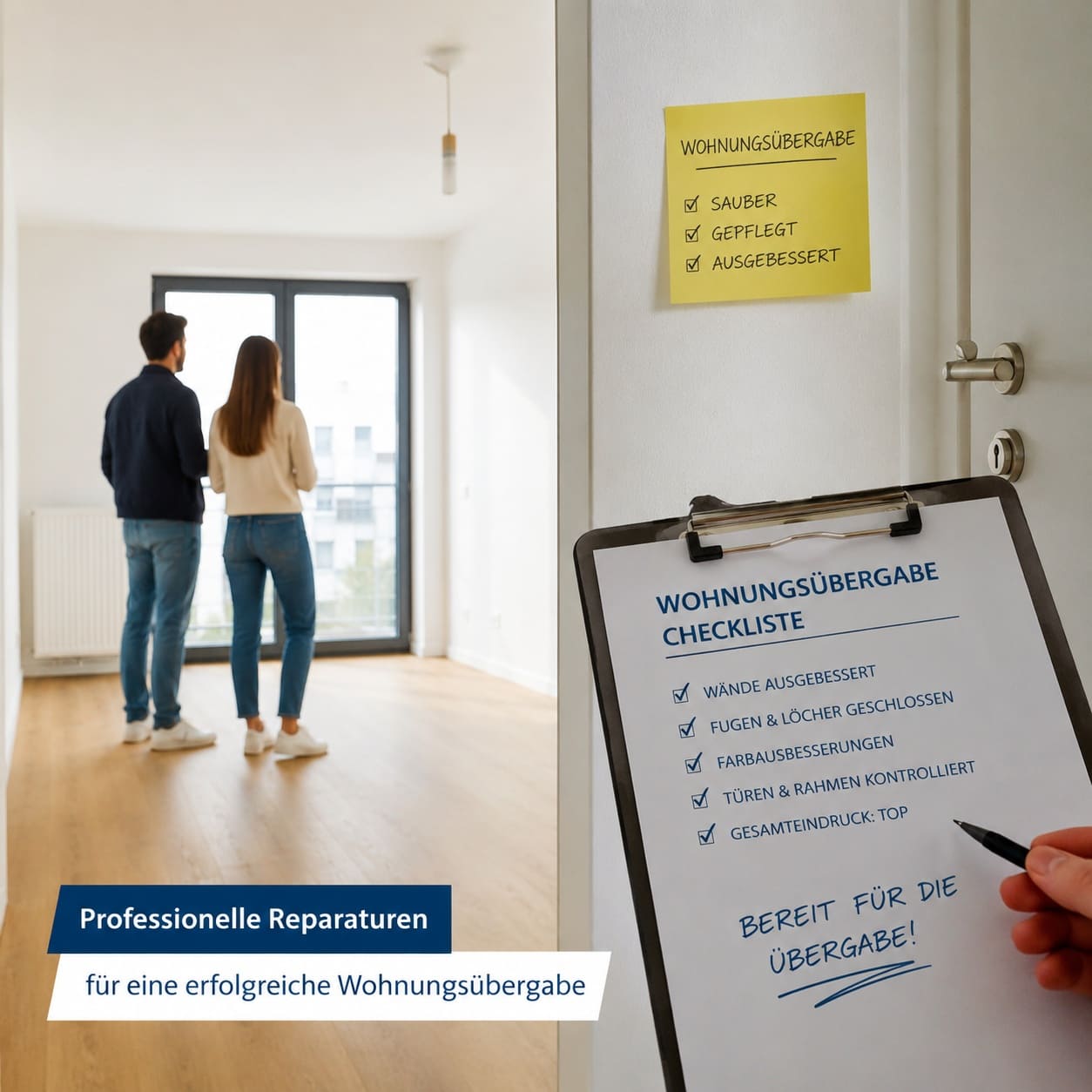 Wohnungsübergabe Wien Welche Schäden vorher reparieren