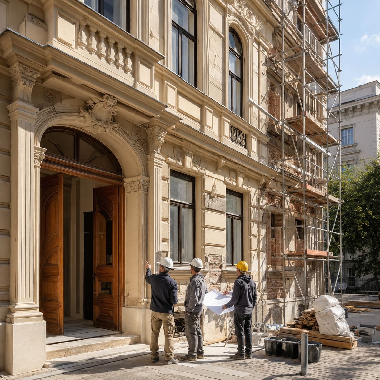 Zinshaussanierung Wien – Sanierung eines Wiener Mehrparteienhauses im Bestand Zinshaussanierung Wien – Sanierung eines Wiener Mehrparteienhauses im Bestand