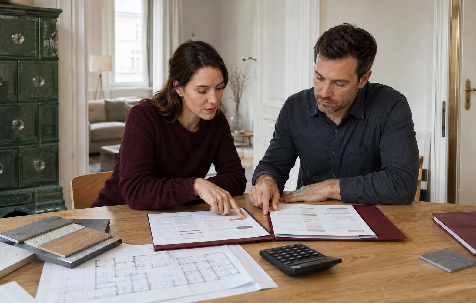 Sanierungsangebote transparent vergleichen Checkliste für Wohnungssanierung in Wien beim Vergleich detaillierter Angebote
